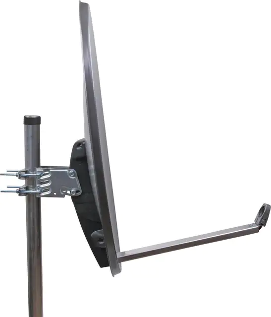 Schwaiger SAT Spiegel Aluminium 75 cm anthrazit