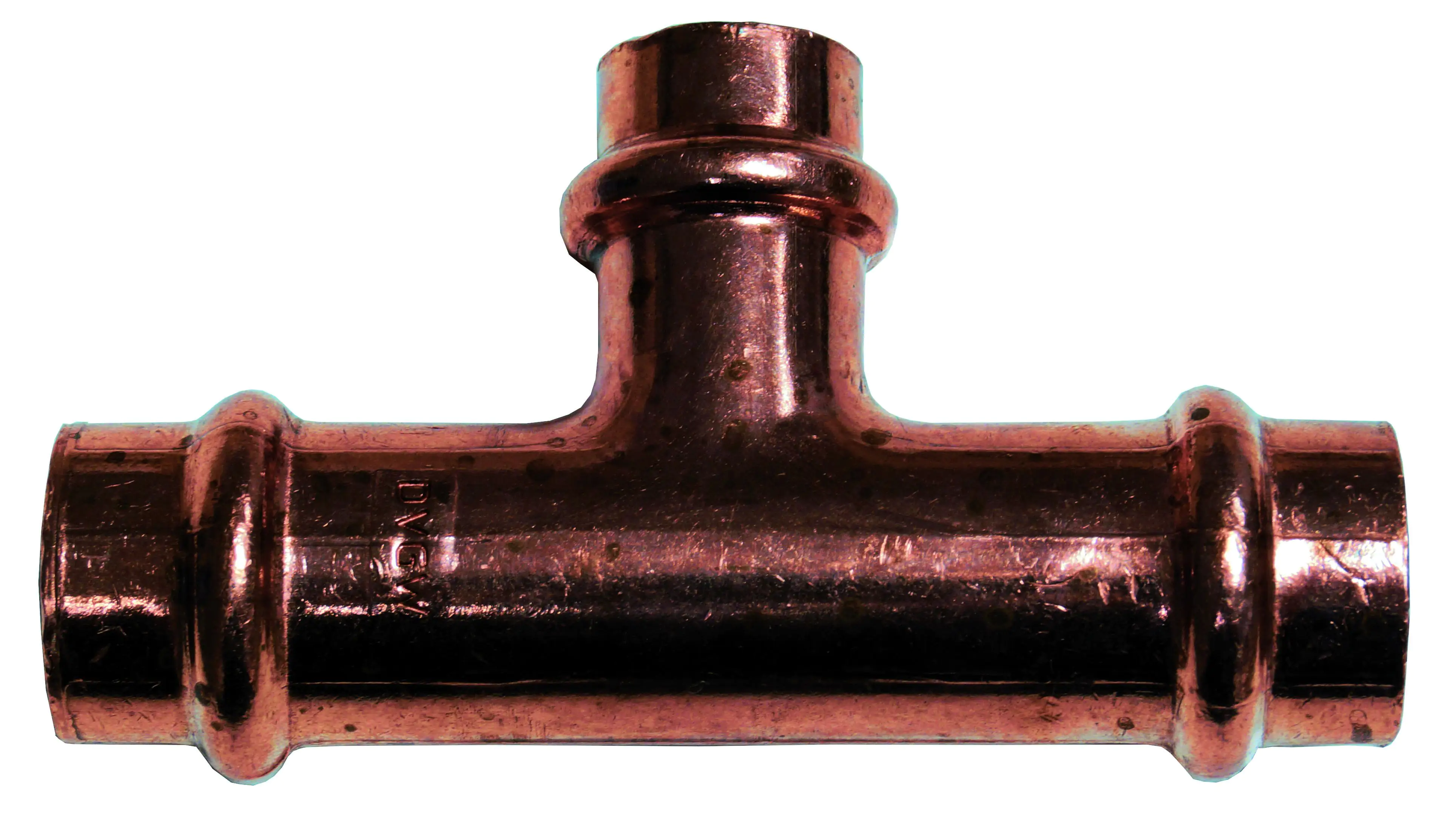 Cornat Press-T-Stück Kupfer, ø 18 mm - ø 15 mm