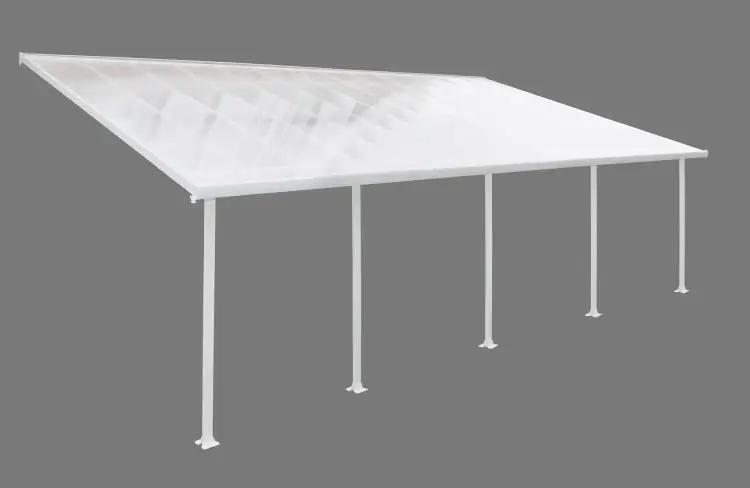 Canopia Terrassendach 787 x 400 cm weiß