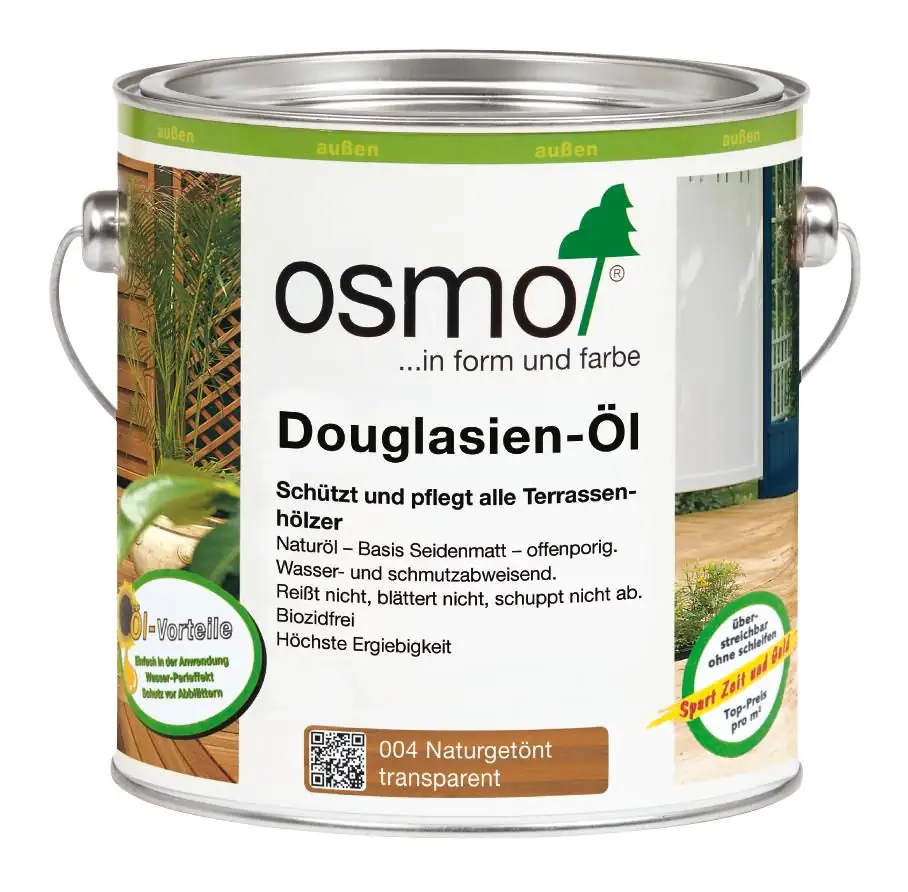 4006850114399 Osmo Douglasien-Öl 2,5 L naturgetönt
