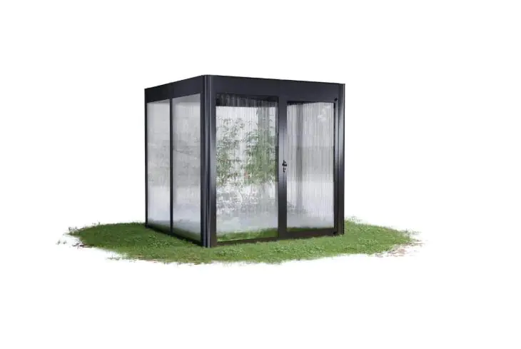 SunElements SunGarden Gartenhaus Select 2.2 233 x 233 cm anthrazit-metallic SunElements SunGarden Gartenhaus Select 2.2 233 x 233 cm anthrazit-metallic