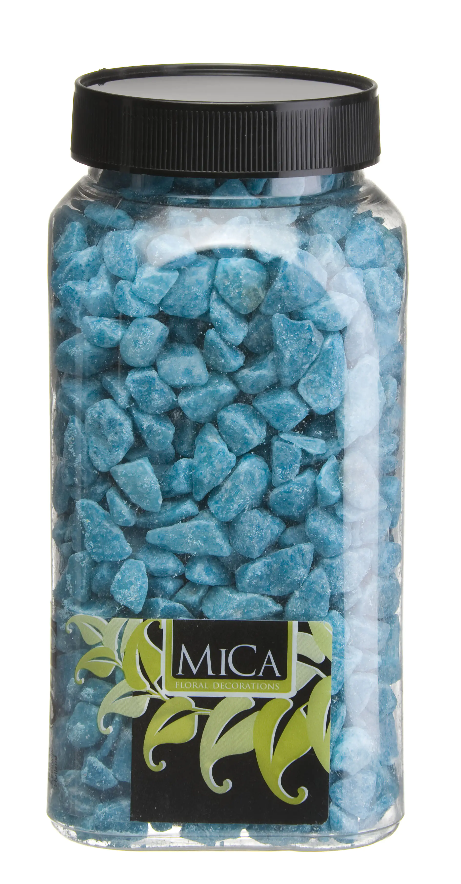 Mica Decorations Dekorative Steine türkis 650 ml 1 kg