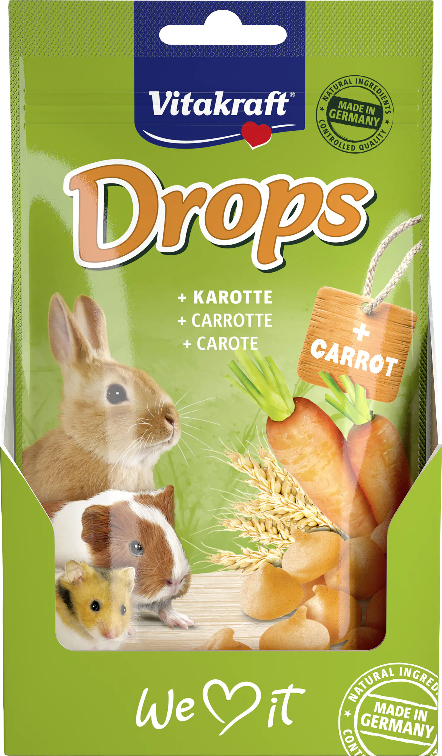 Vitakraft Drops + Karotte 75 g Vitakraft Drops + Karotte 75 g
