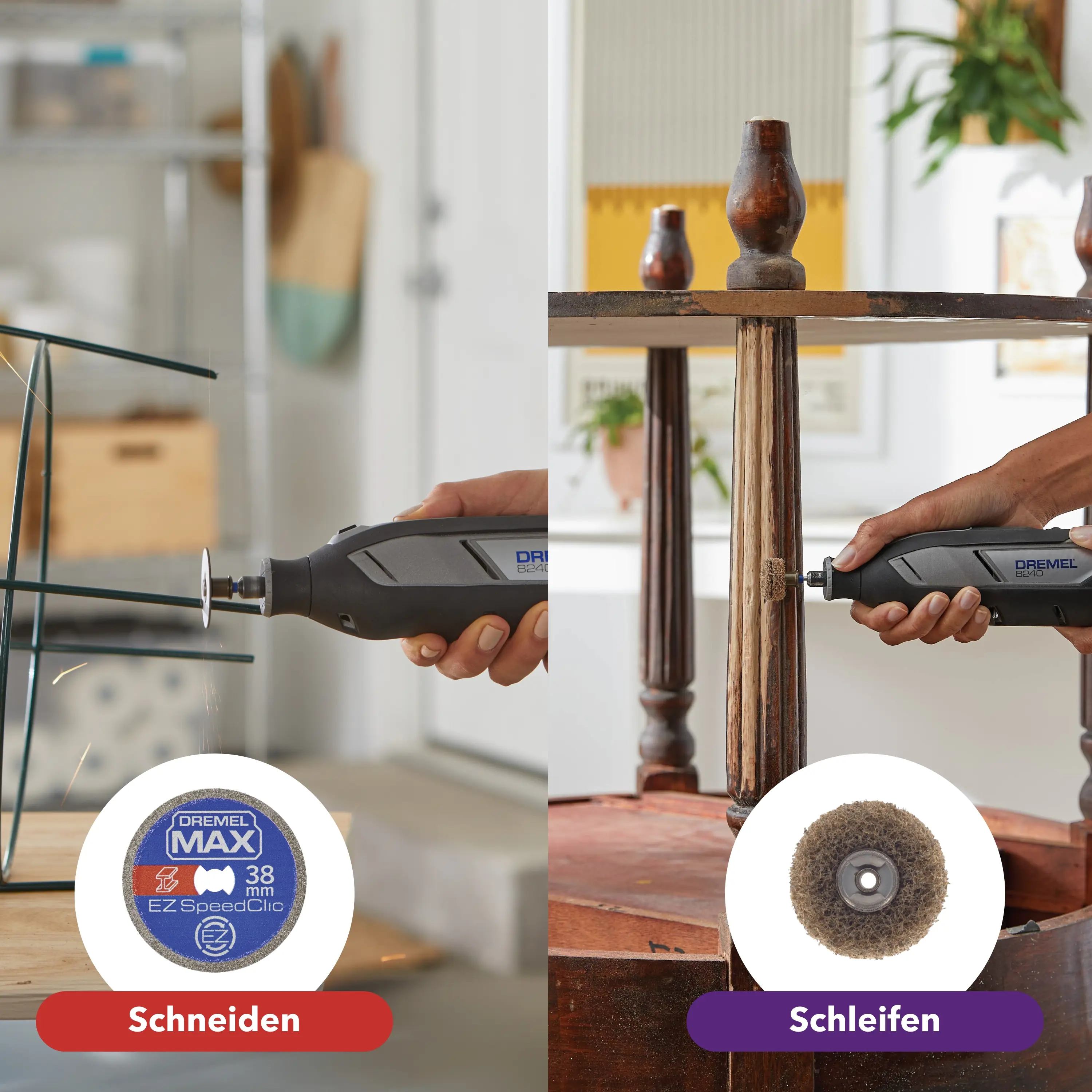 Dremel Akku-Multifunktionswerkzeug 8240-5/65 Platinum+ 12V mit Aufbewahrungskoffer