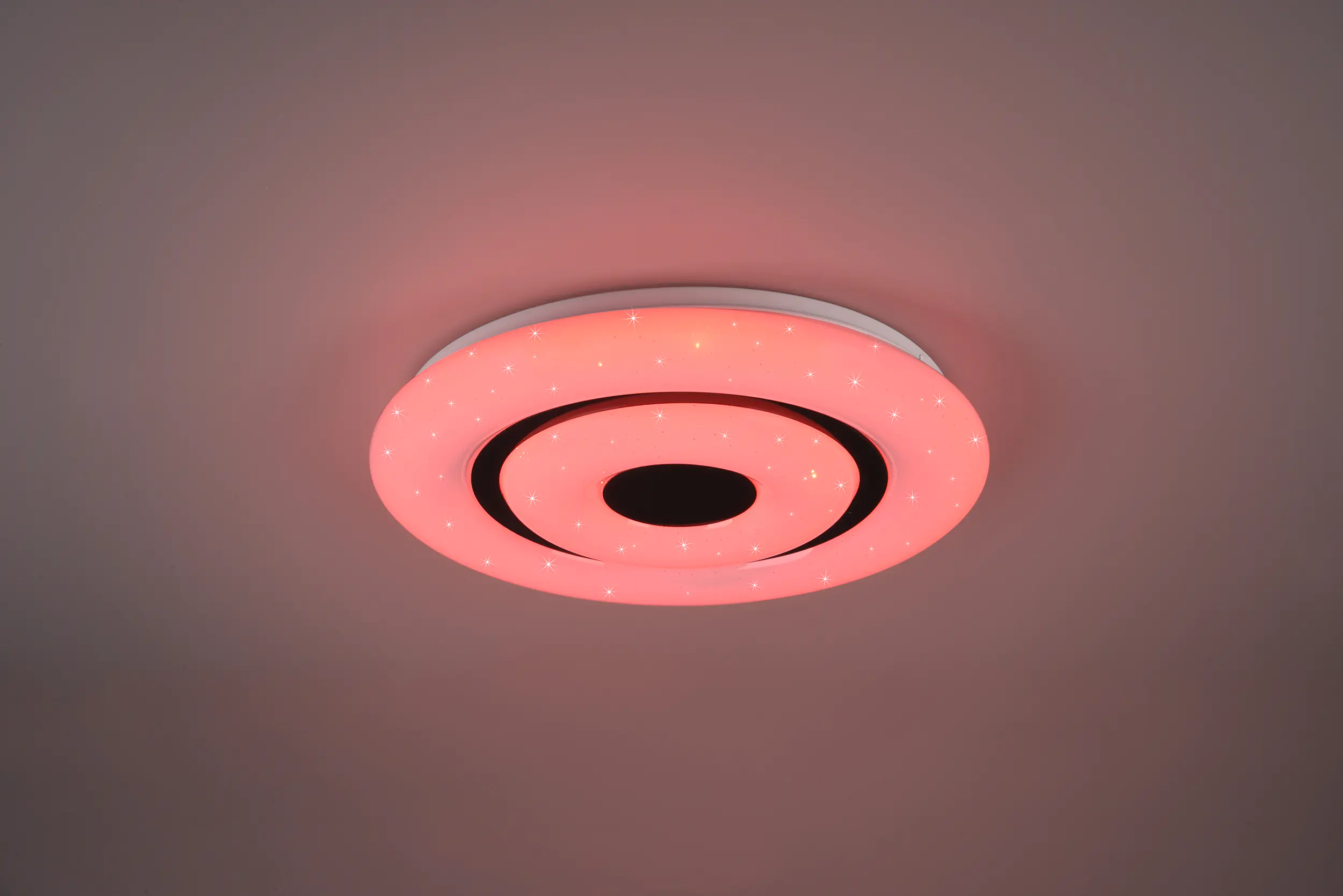 Reality LED Deckenleuchte Rana schwarz, weiß, Fernbedienung Reality LED Deckenleuchte Rana schwarz, weiß, Fernbedienung