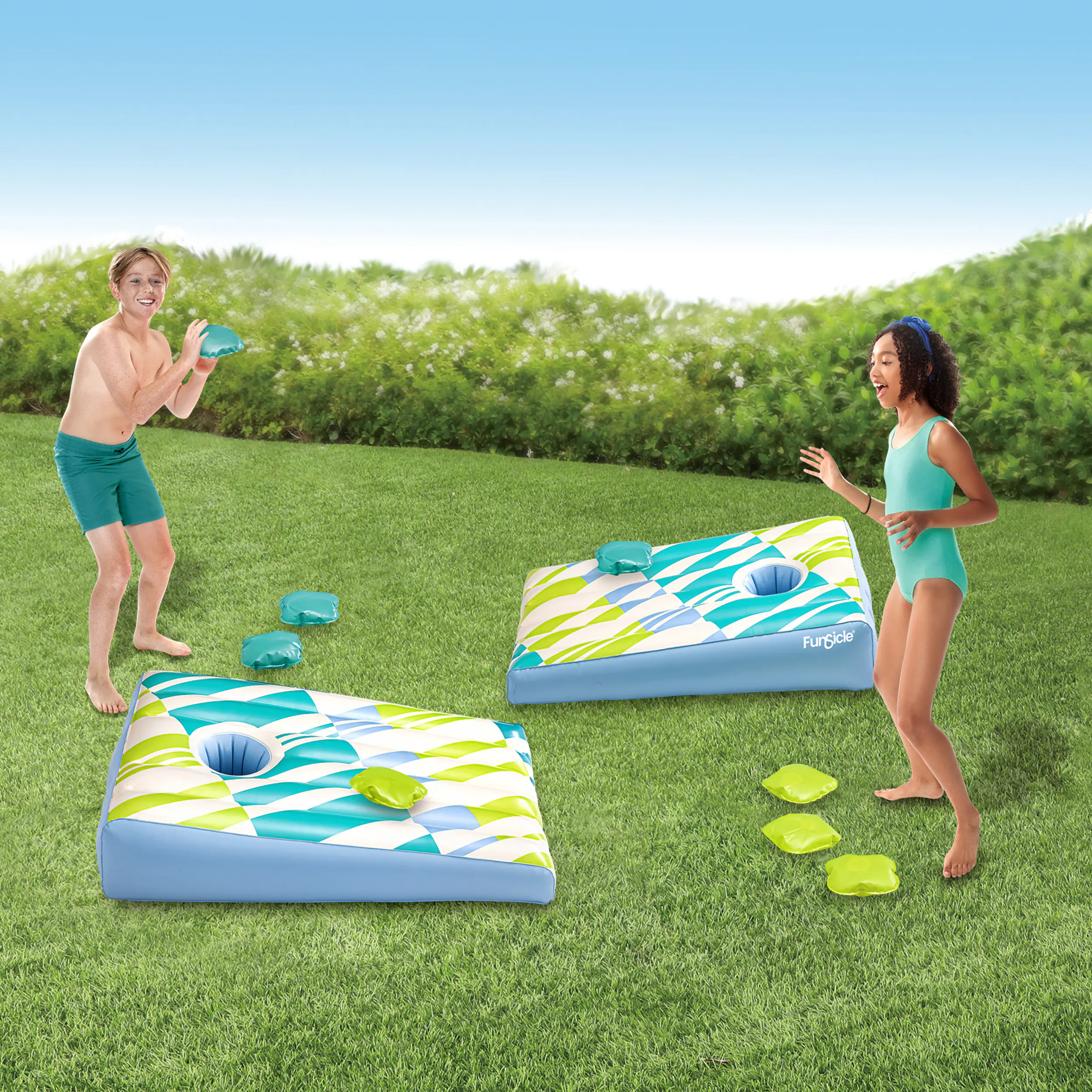 Funsicle Wurfspiel-Set Cool Pool 94 x 61 cm