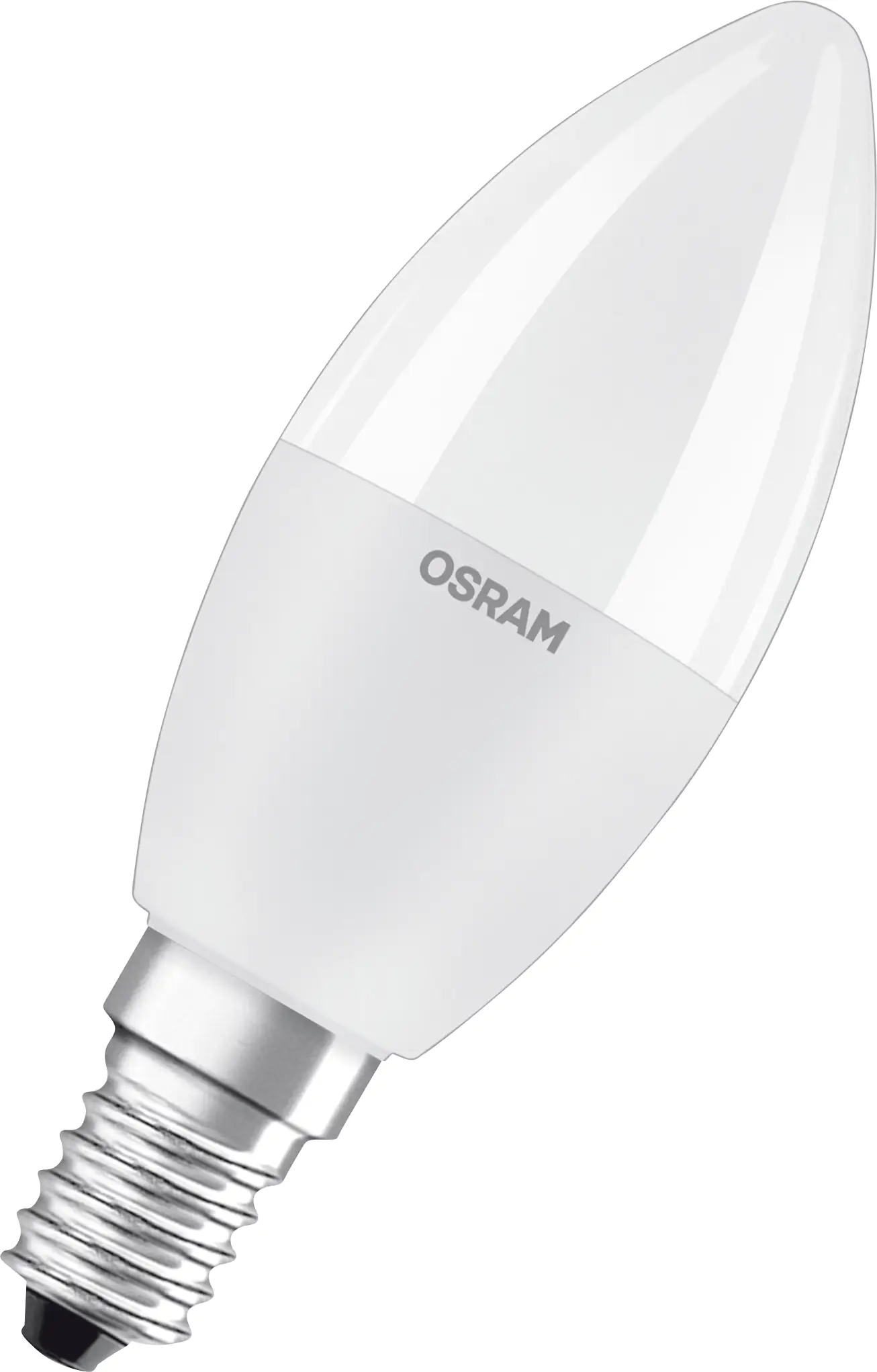 Osram LED Leuchtmittel Star Classic K E14 5,5W warmweiß dimmbar weiß matt Osram LED Leuchtmittel Star Classic K E14 5,5W warmweiß dimmbar weiß matt