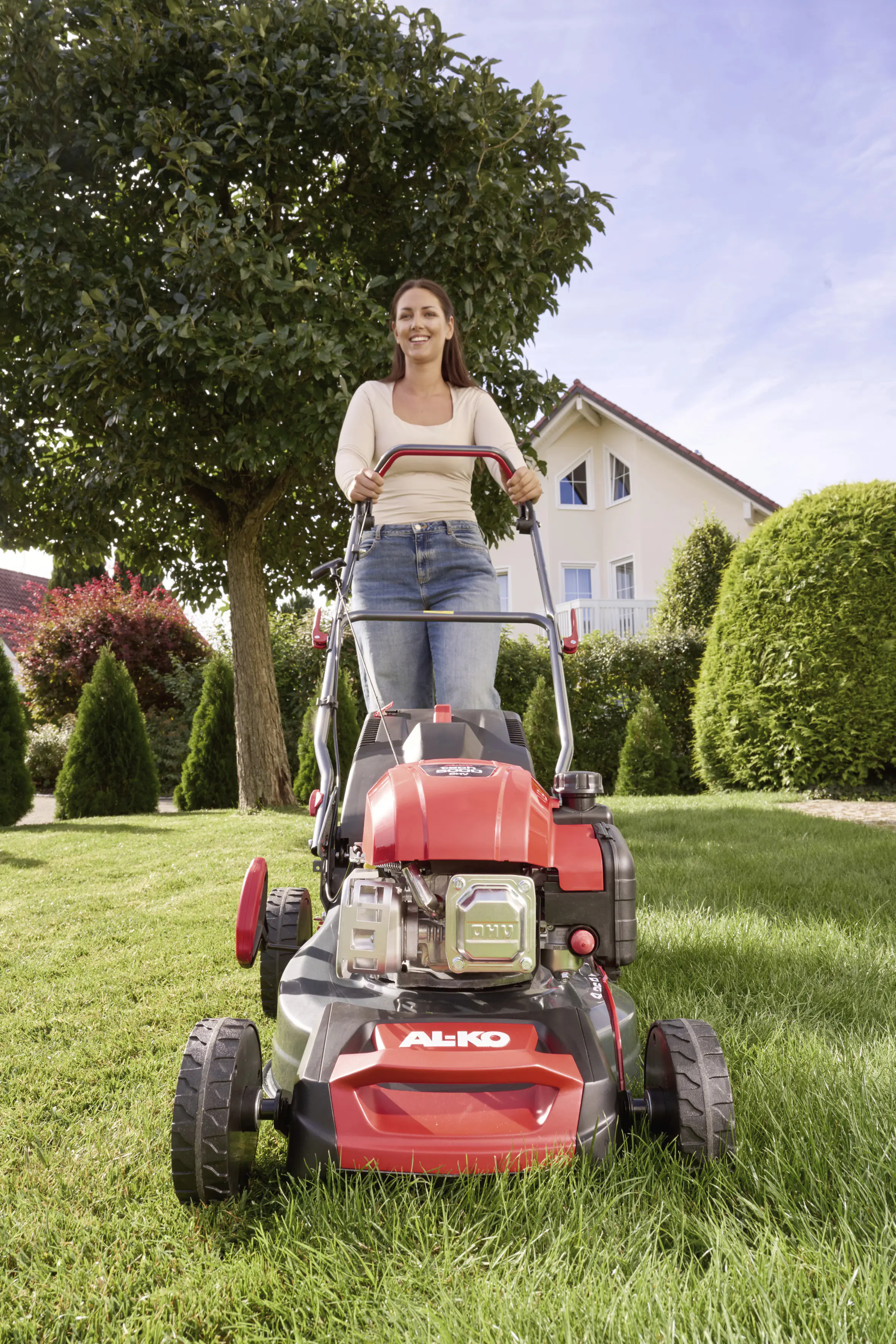 AL-KO Benzin-Rasenmäher Easy 4.26 P-D  1,9 kW 41 cm Schnittbreite