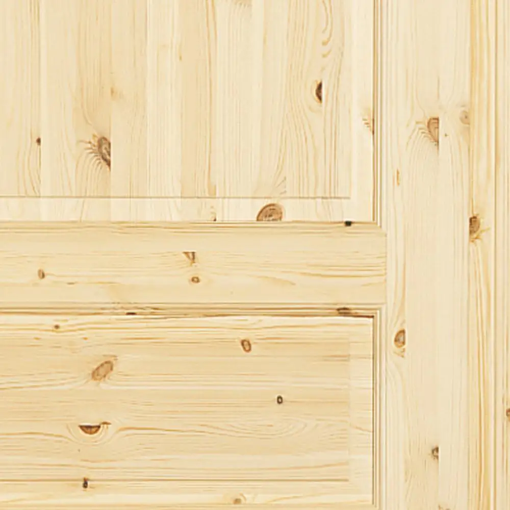 Borne Türblatt Landhaus 03 Kiefer roh Massiv