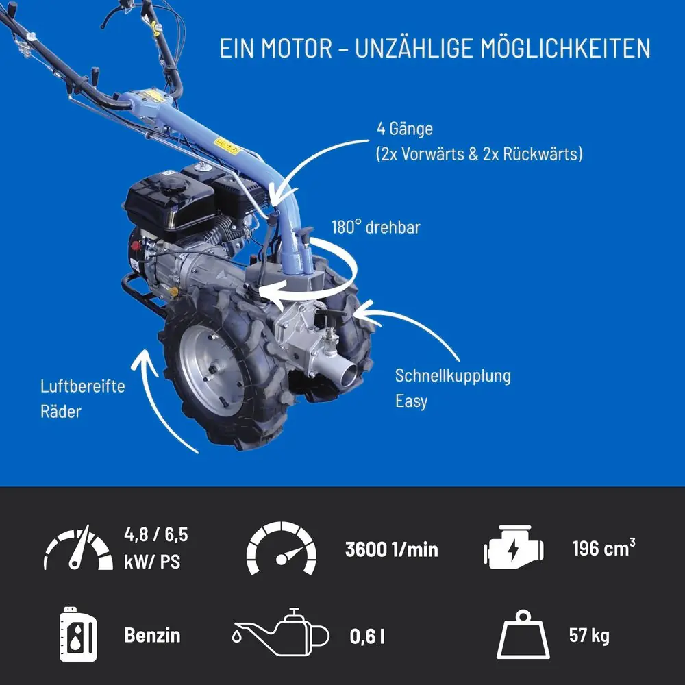 Güde Motoreinachser GME 6,5 V