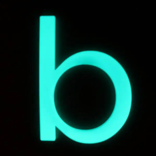 Alpertec Klebebuchstabe "B"