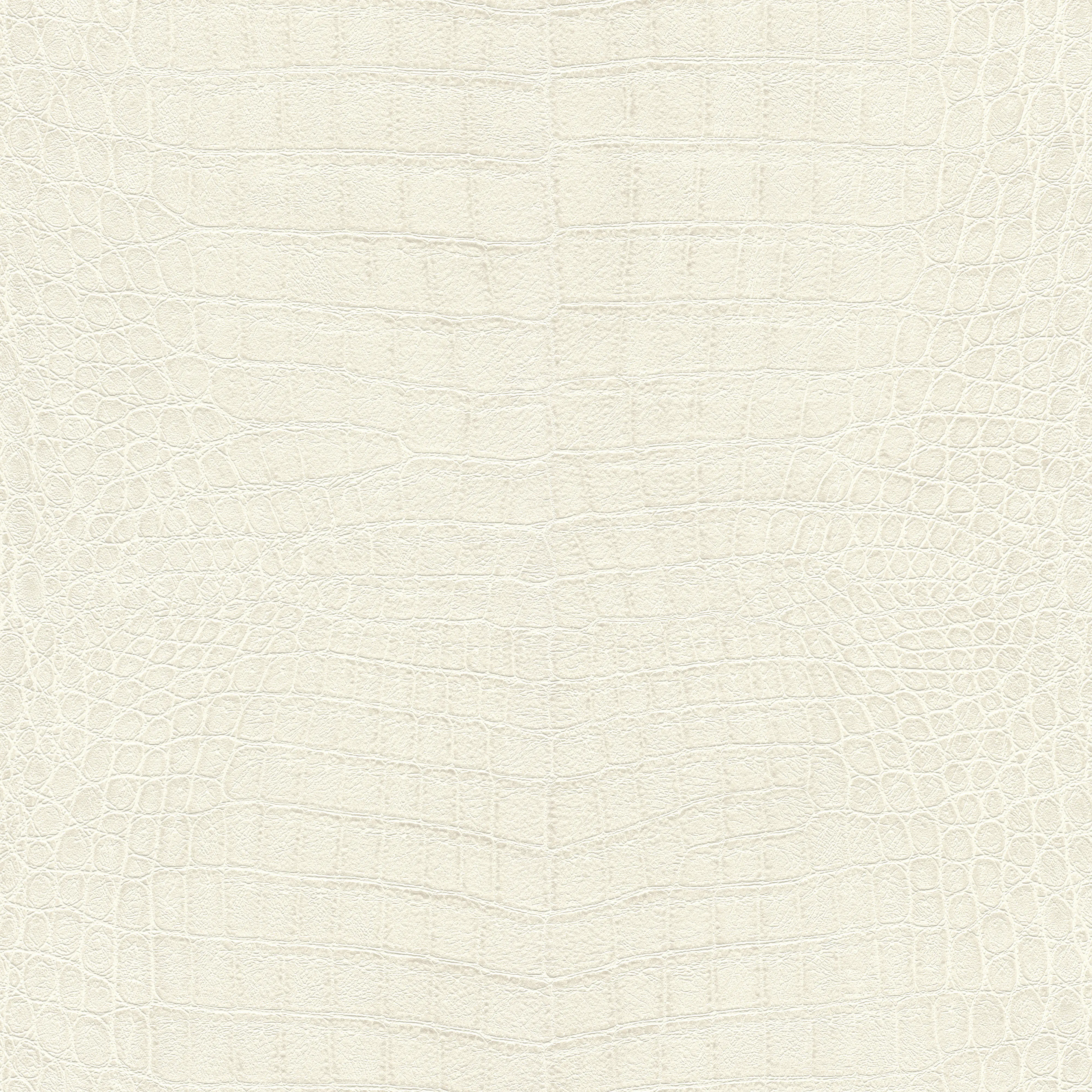 Rasch Vliestapete 751321 Weiß-Cremeweiß Muster & Motive 10,05 m x 0,53 m
