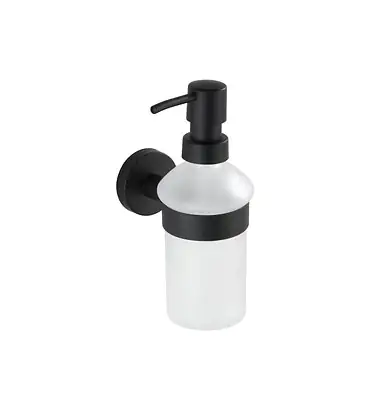 Wenko Seifenspender Bosio Black Edelstahl