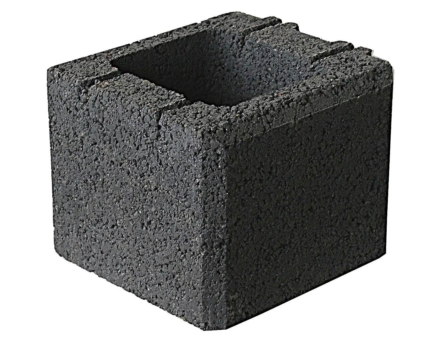 EHL Mauerstein Planomur Halbstein 25 x 25 x 20 cm anthrazit