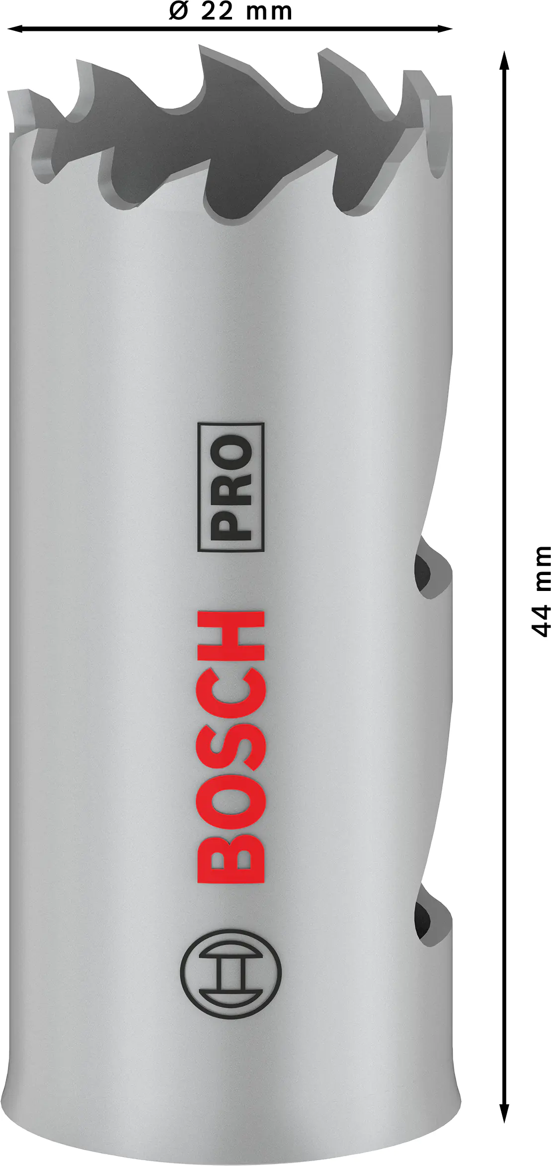 Bosch PRO Multi Material Lochsäge 22 mm mit Gewinde