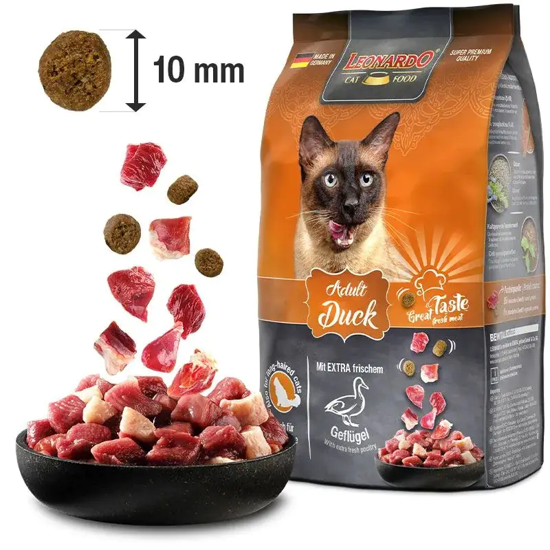 Leonardo Katzentrockenfutter Leo Ad Ente 300 g