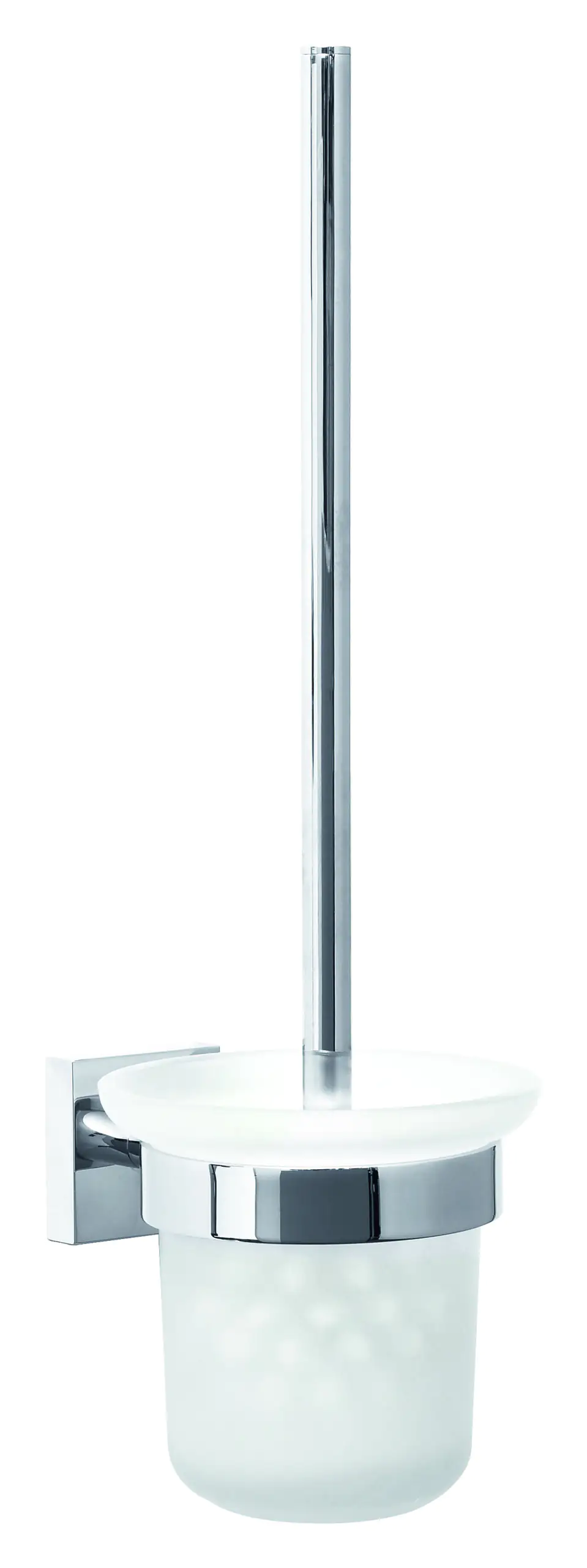 tesa Ekkro WC-Bürstengarnitur chrom weiß tesa Ekkro WC-Bürstengarnitur chrom weiß