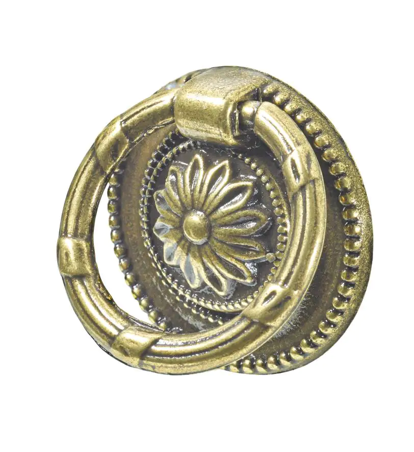 Hettich Möbelknopf Zinkdruckguss gold Ø 37,0 mm - 1 Stück