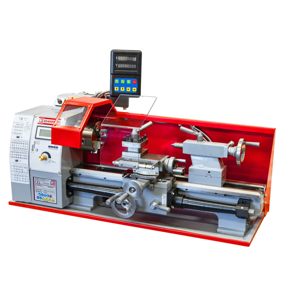 9120058378065 Holzmann Metalldrehbank ED400FDDIG_230V Geschwindigkeit variabel