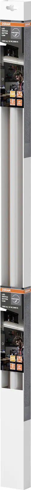 Osram LED Lichtleiste Switch Batten 87 cm weiß 10 W 