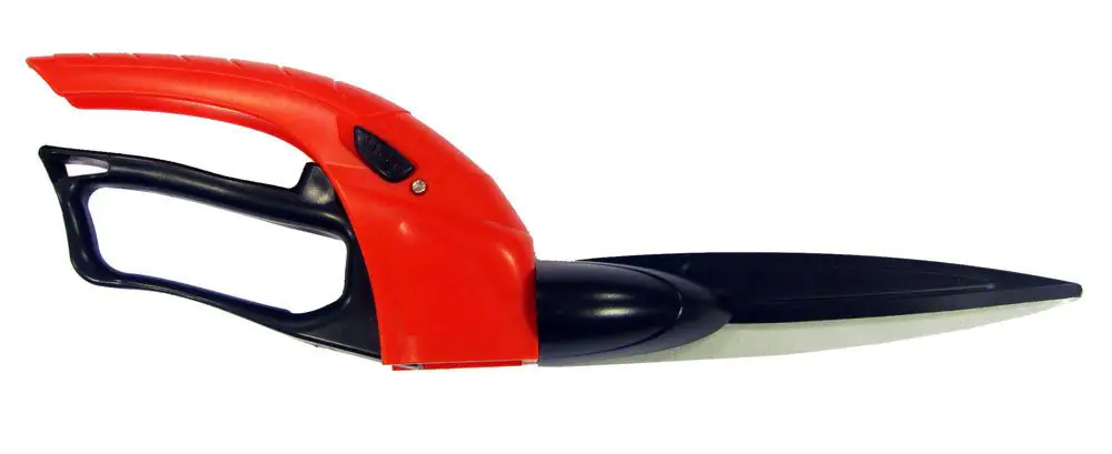 4333692037730 TrendLine Grasschere 36 cm schwarz-rot