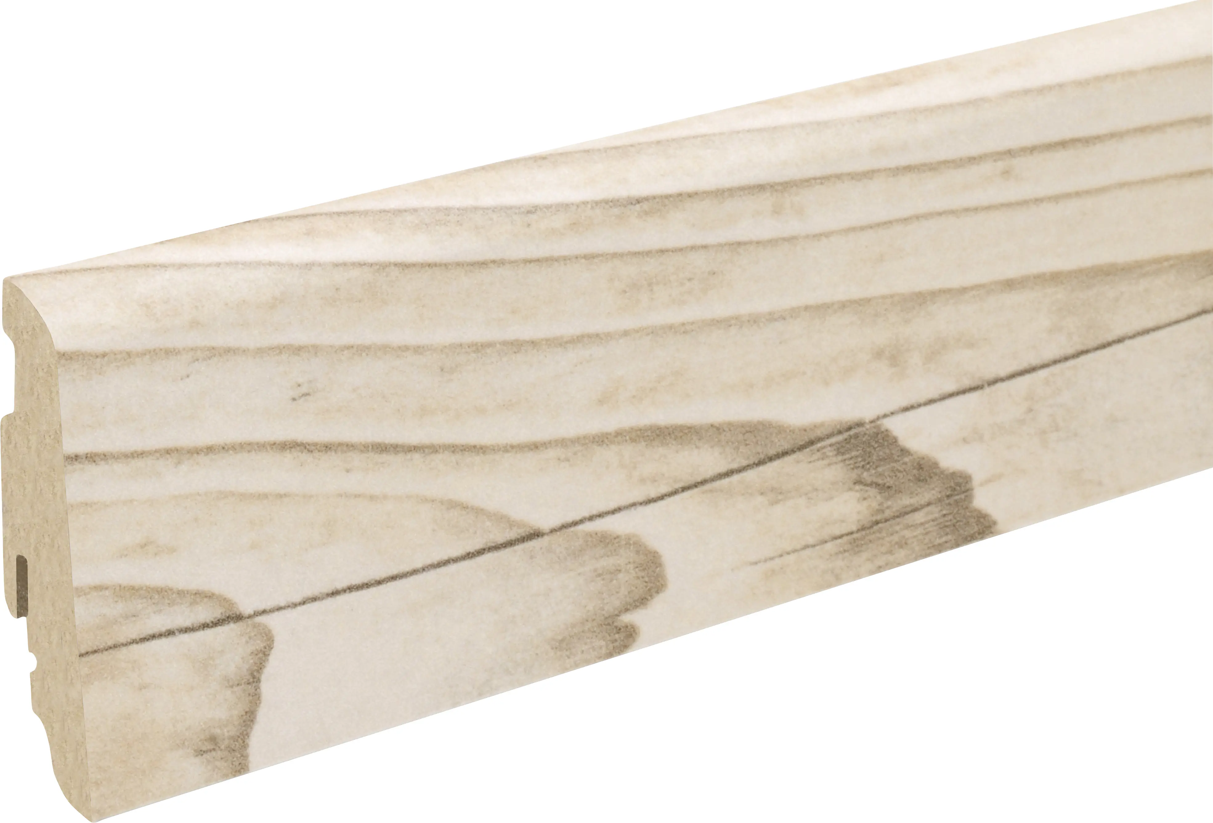 Neuhofer Fußleiste 240 cm 58 x 19 mm Tauernfichte braun