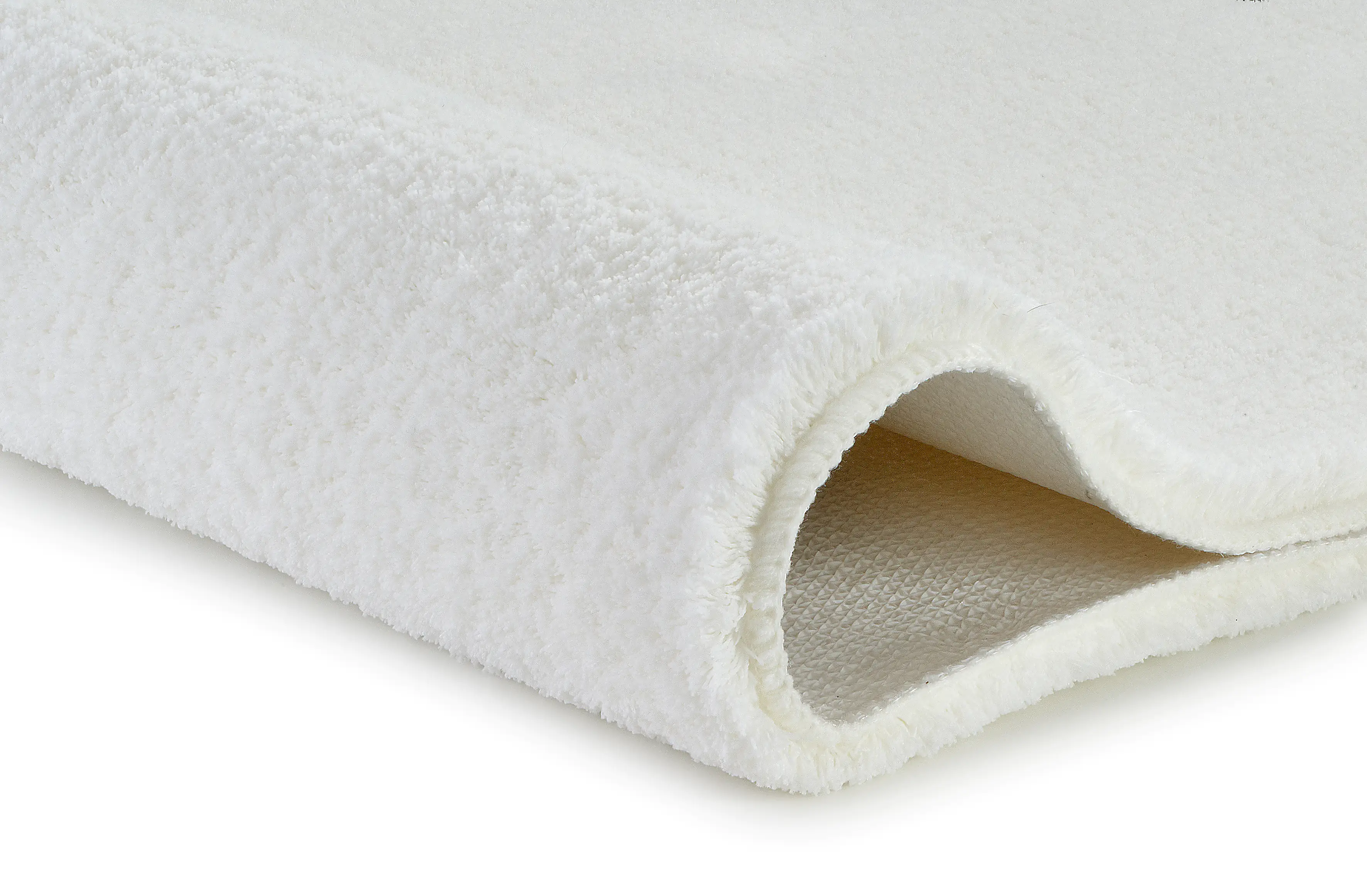 Marco Badteppich weiß Polyester 60 x 90 cm