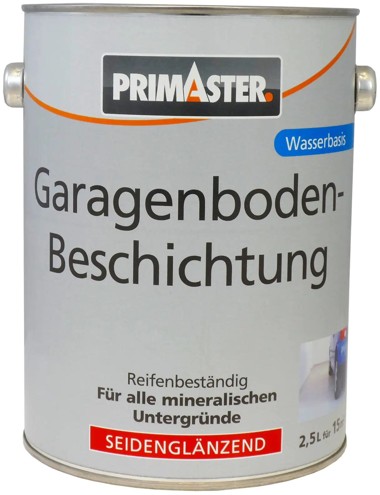 Primaster Garagenbodenbeschichtung 2,5 L hellgrau seidenglänzend Primaster Garagenbodenbeschichtung 2,5 L hellgrau seidenglänzend