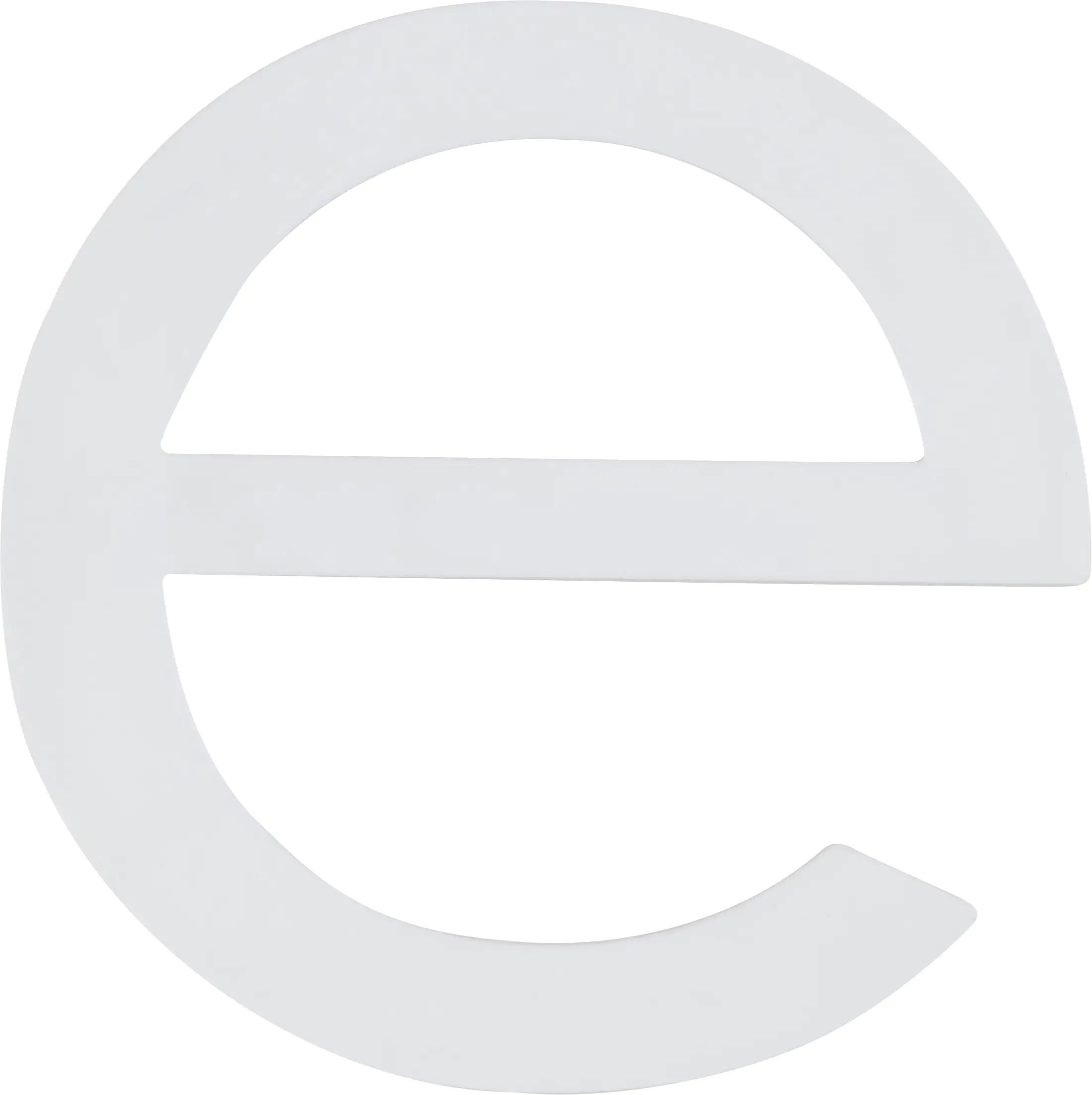 Alpertec Klebebuchstabe "E"