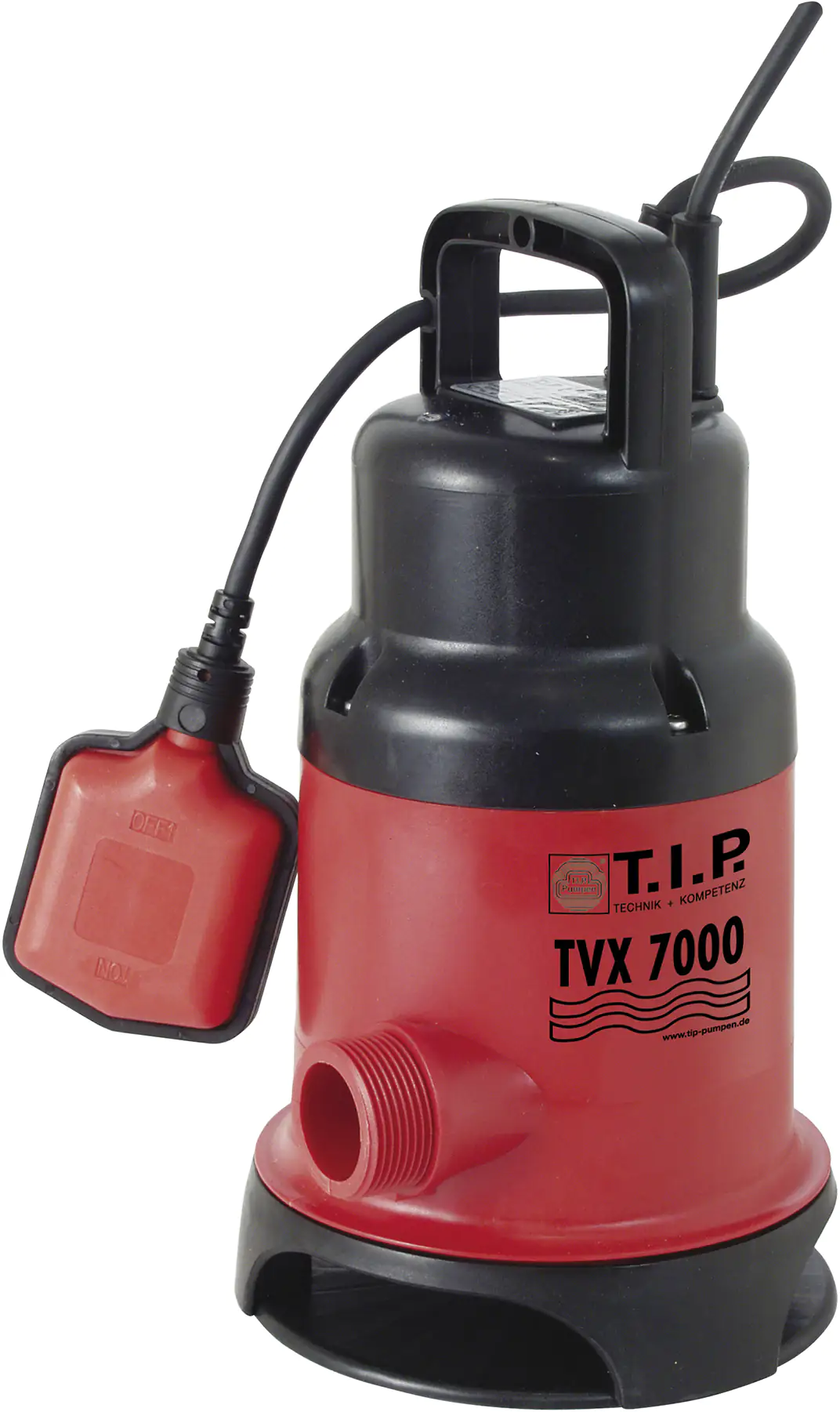 4011458302680_979136 T.I.P. Klar-/ Schmutzwasser Tauchpumpe TVX 7000 l/h 5 m 300 Watt