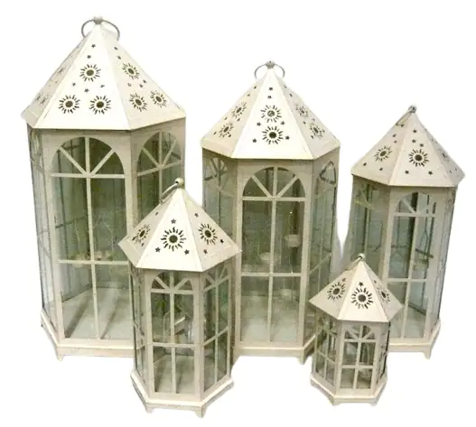 Lensing Laterne aus Metall  68 cm Lensing Laterne aus Metall  68 cm