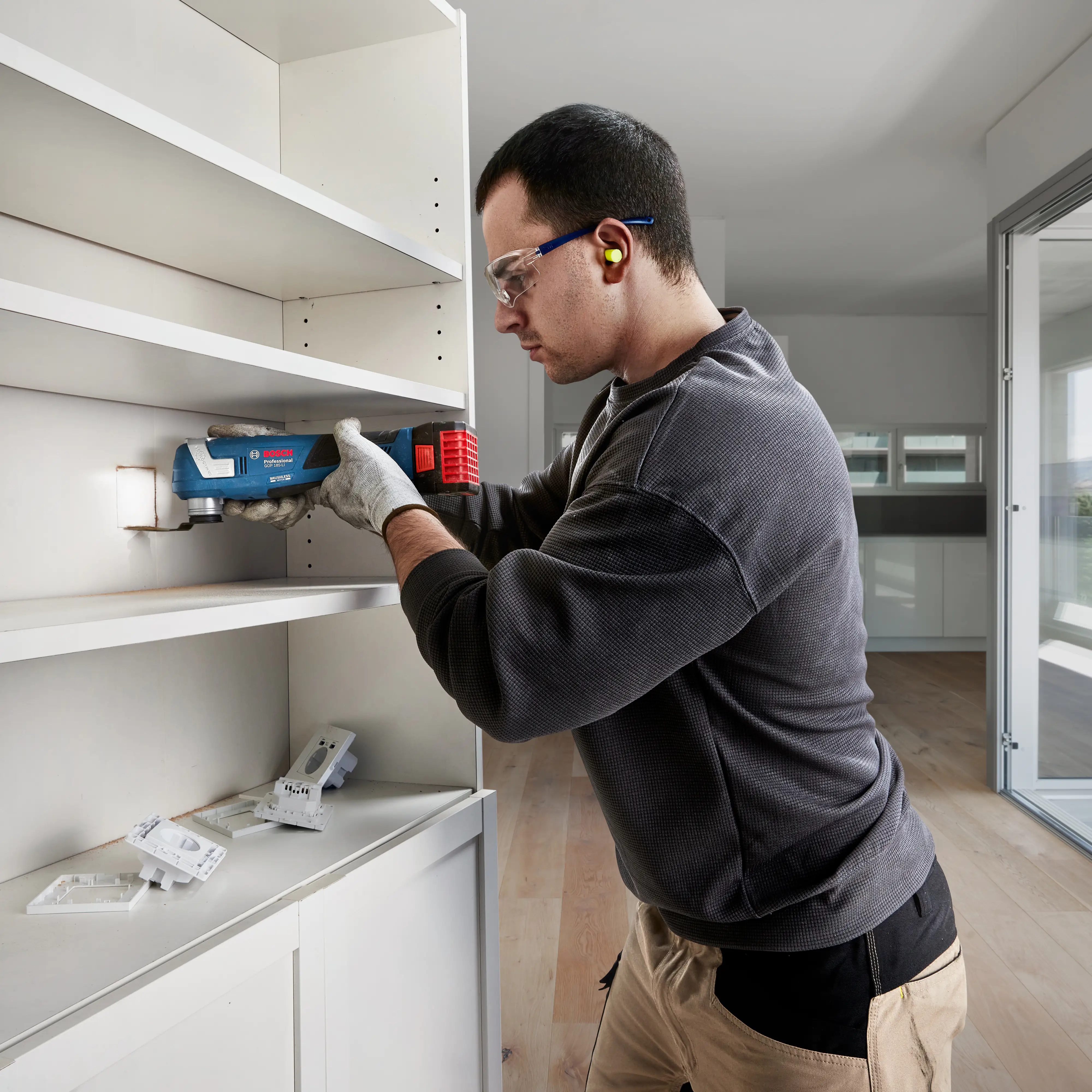 Bosch Professional Akku-Multi-Cutter GOP 18V-34 , ohne Akku und Ladegerät