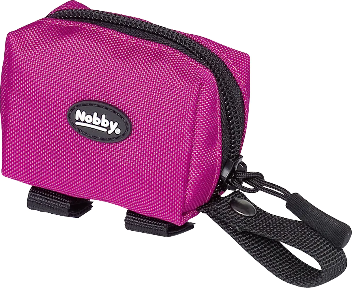 Nobby Kotbeutelspender RIO 7,5 x 4 x 5 cm himbeere Nobby Kotbeutelspender RIO 7,5 x 4 x 5 cm himbeere