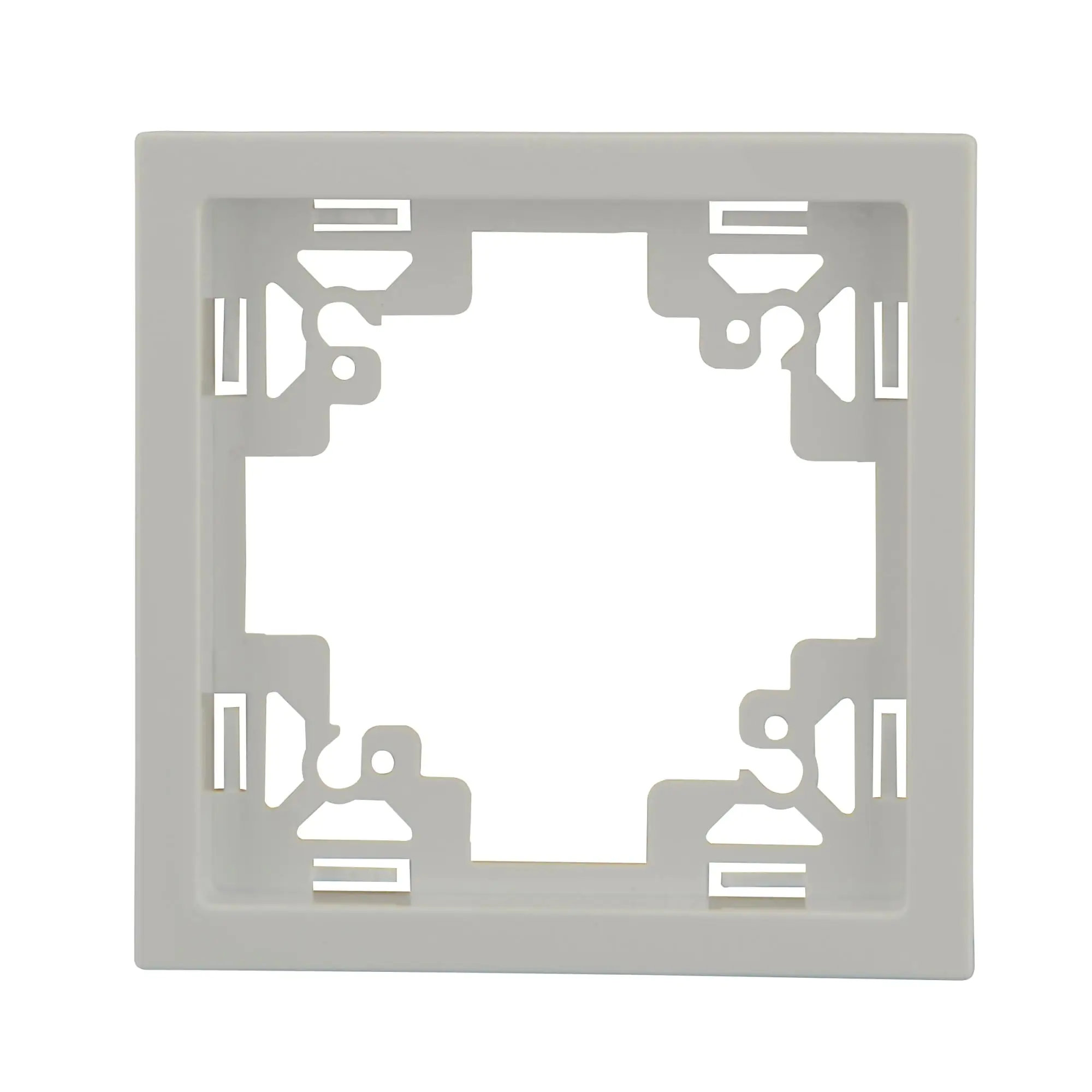 Unitec Abdeckrahmen 1-fach ultraweiß, Serie Sao Paulo