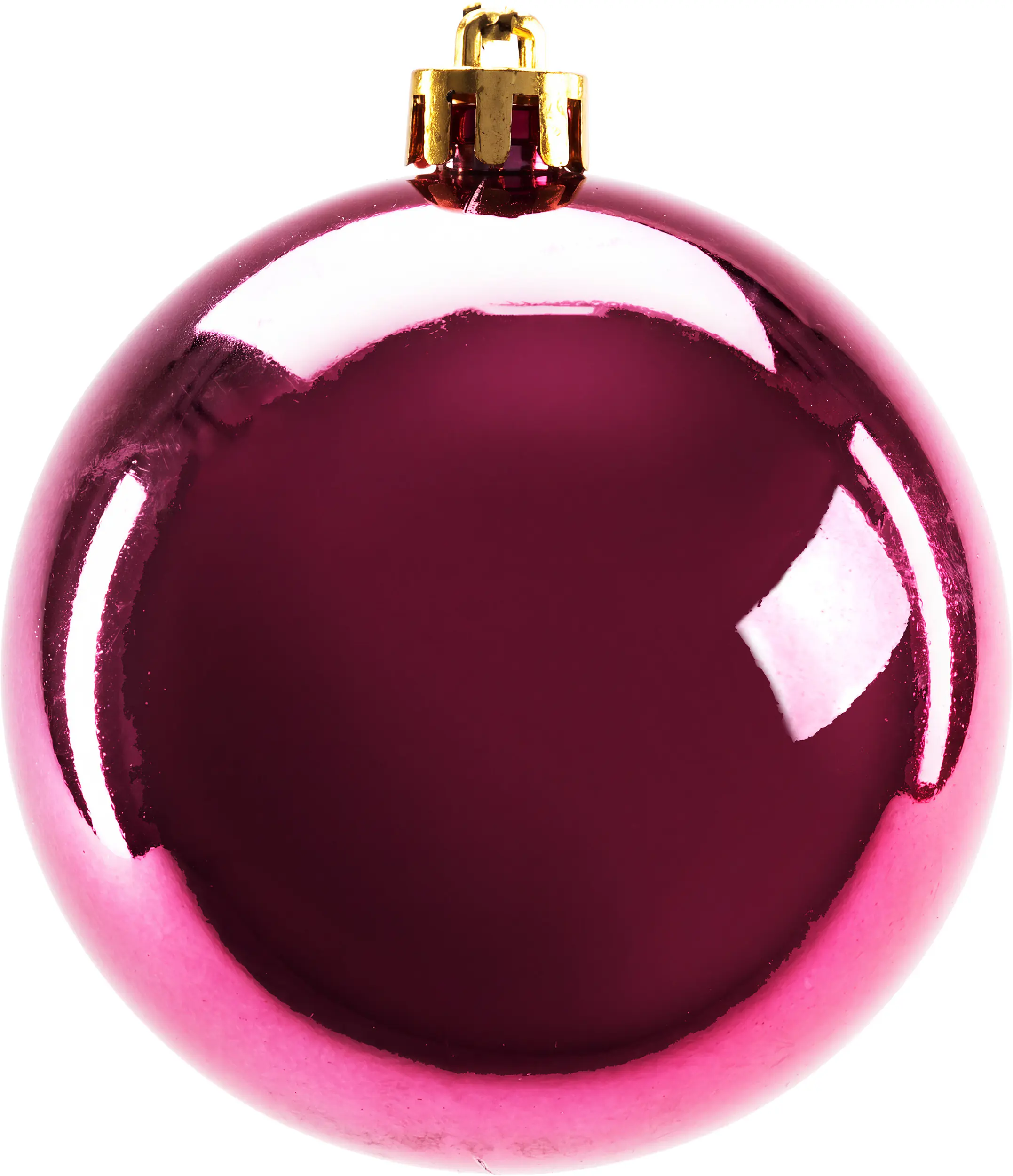 TrendLine Weihnachtskugeln bruchfest, langlebig Ø 8 cm magnolienrosa 6 Stück