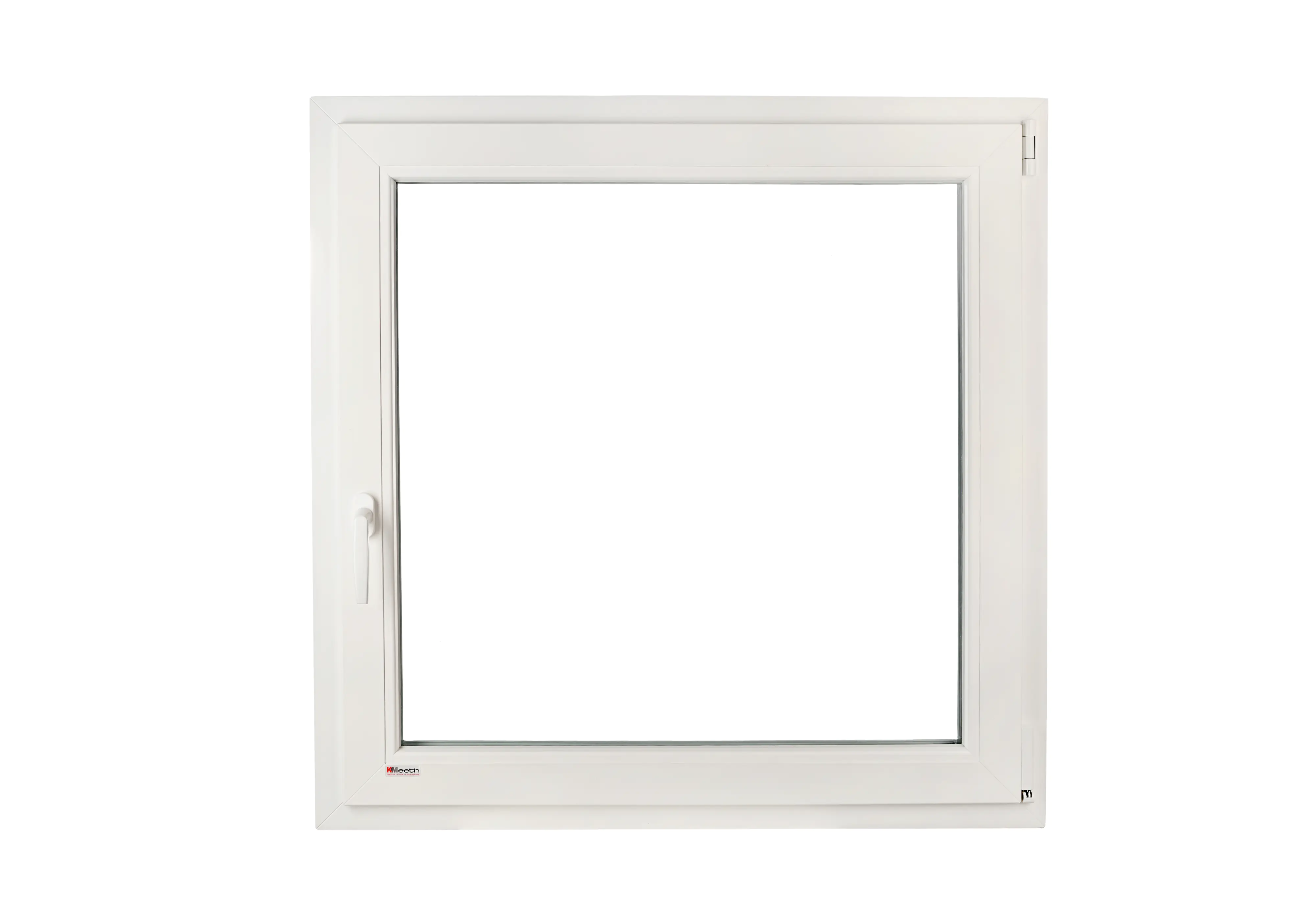 Kunststofffenster 80 x 50 cm Dreh-Kipp DIN rechts weiß Serie G74/3