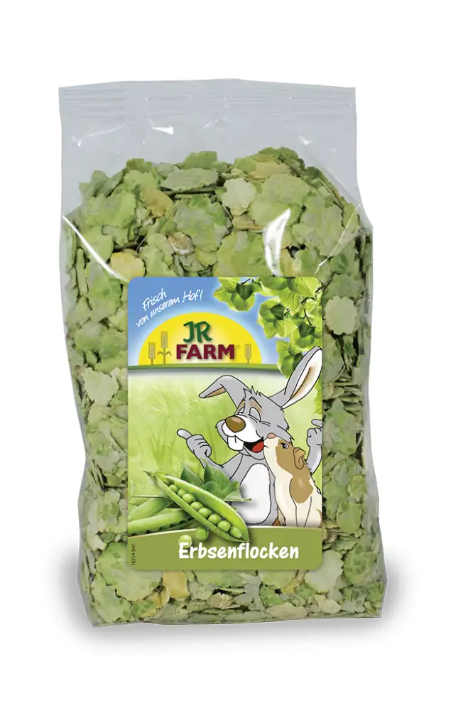 4024344162558 JR Farm Nagersnacks Erbsenflocken 200g