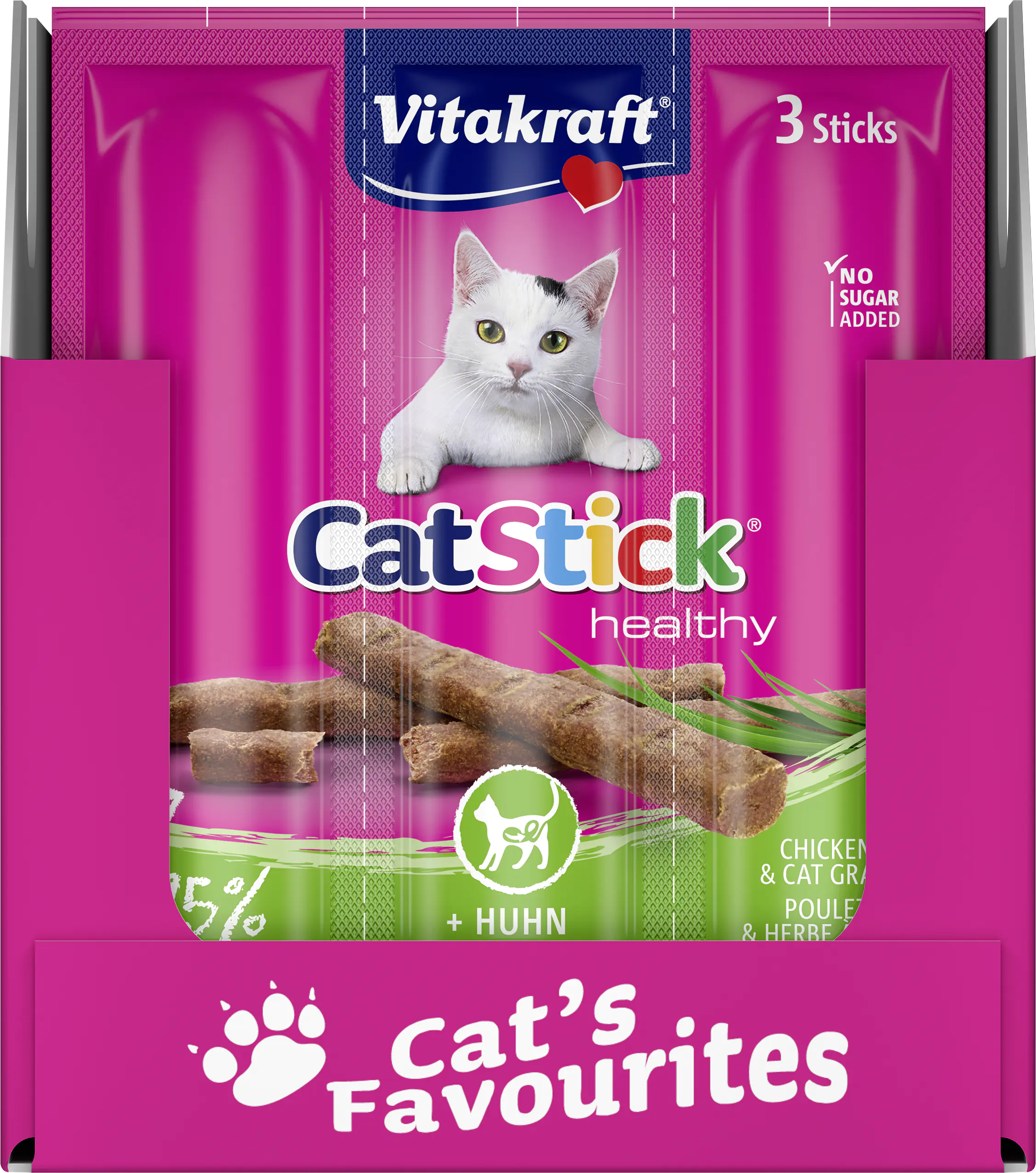 Vitakraft Katzensnack Huhn & Katzengras Vitakraft Katzensnack Huhn & Katzengras
