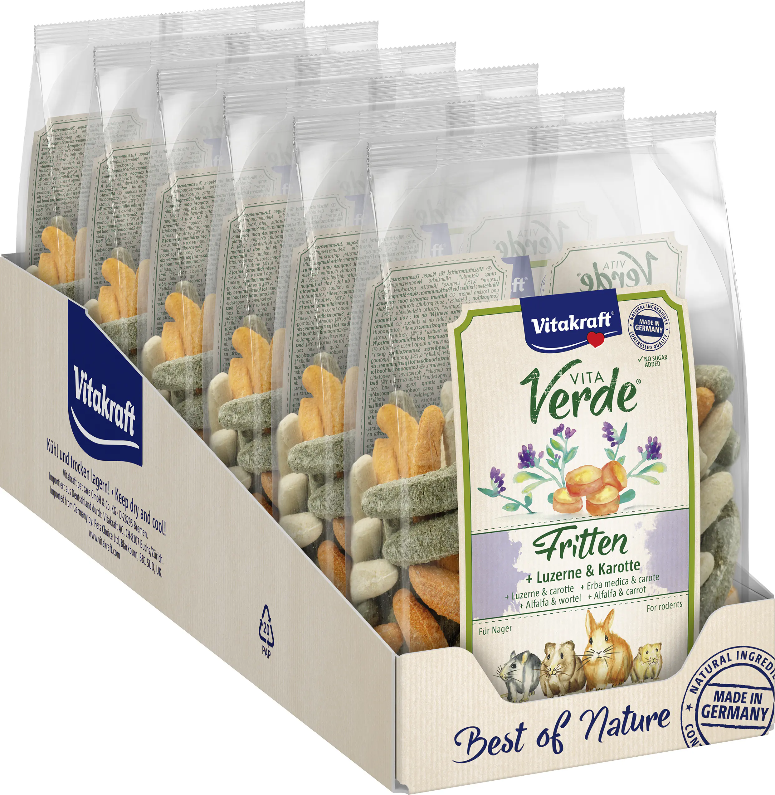 Vitakraft Vita Verde® Fritten 200 g