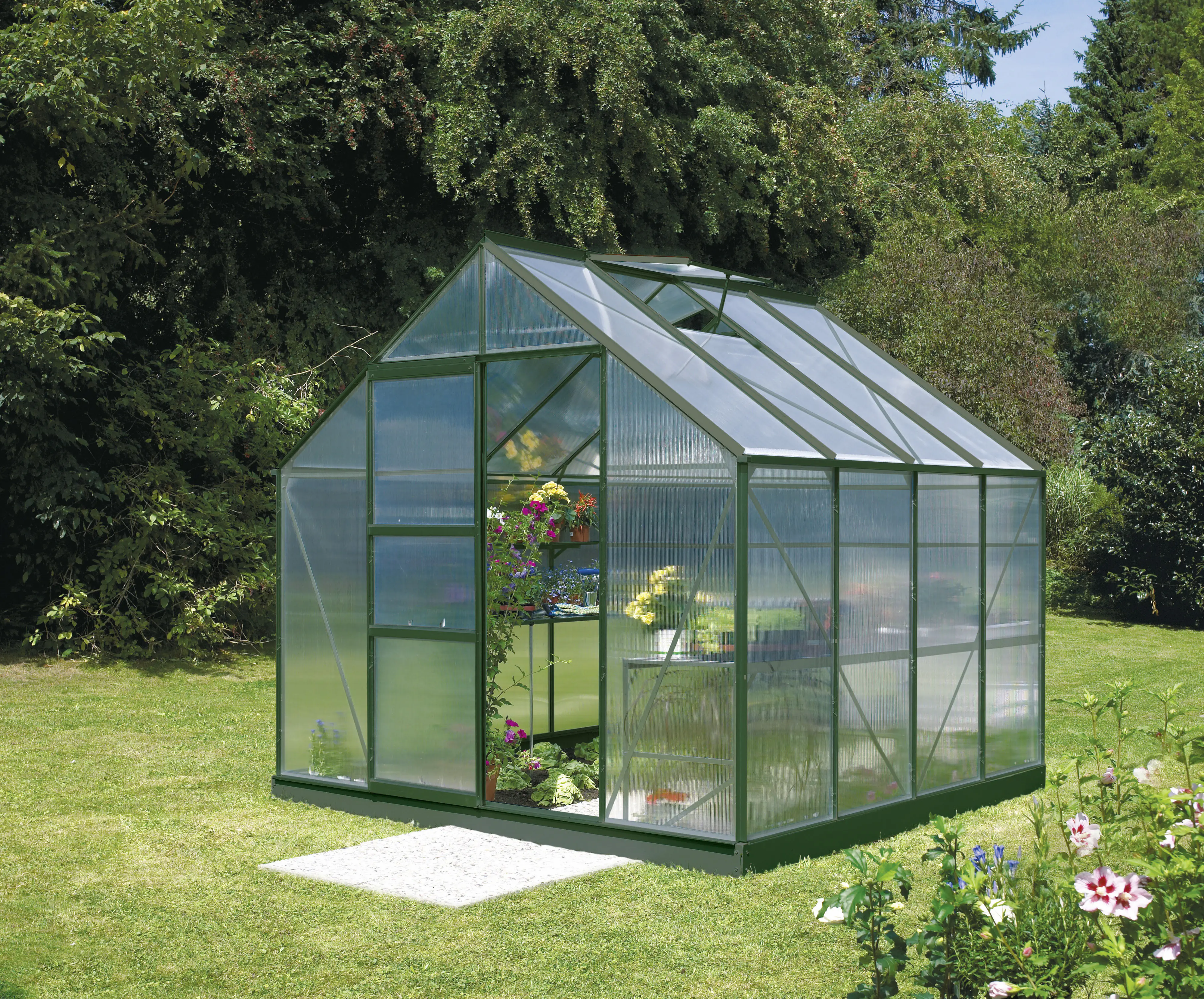 Vitavia Gewächshaus Merkur 6700 254 x 254 cm 6 mm HPK