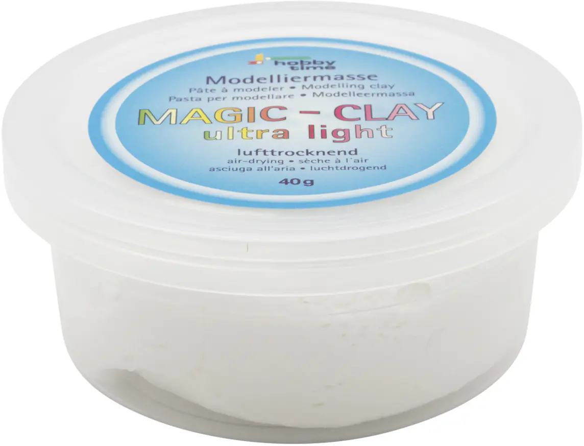 Glorex Magic-Clay weiß, 40 g