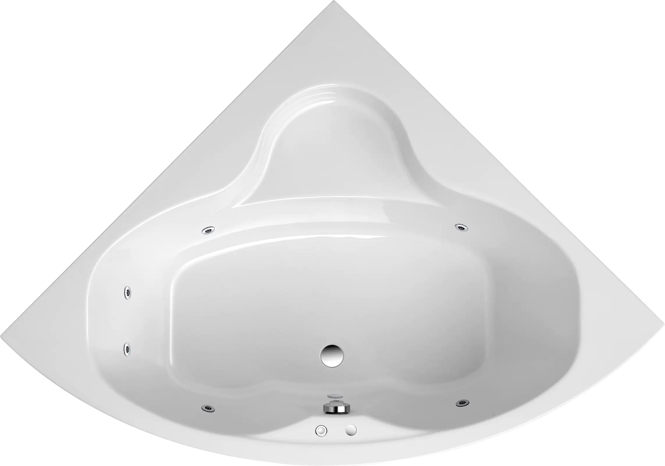 Ottofond Whirlpool-System Katamaran 148 cm, Typ 1