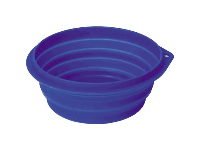 4033766733246 Nobby Silikon Napf faltbar blau ca.1.000 ml