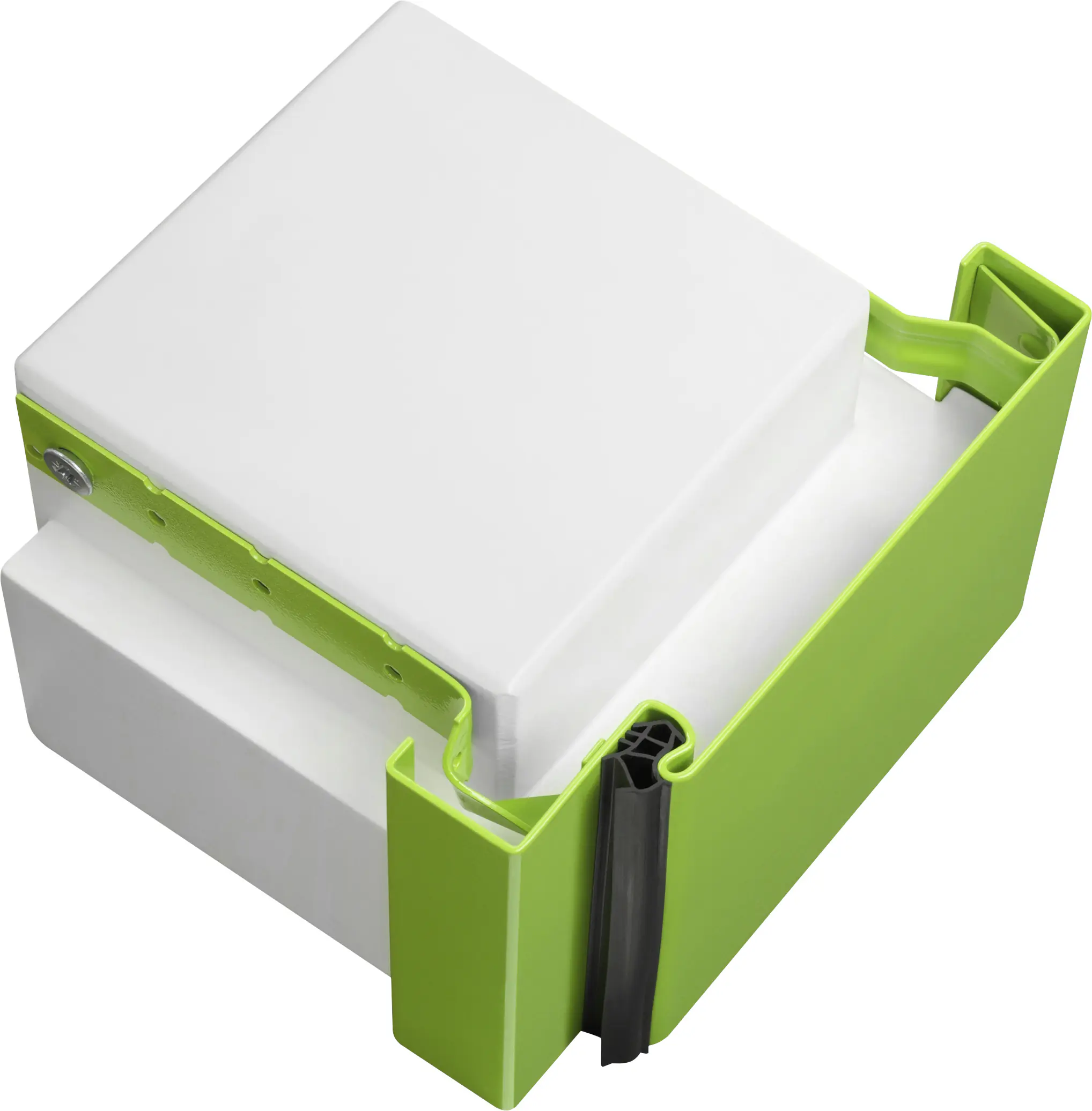 Hörmann Umfassungszarge Mauerwerk 75 x 200 cm MW 205 mm, RAL 7035, li/re 