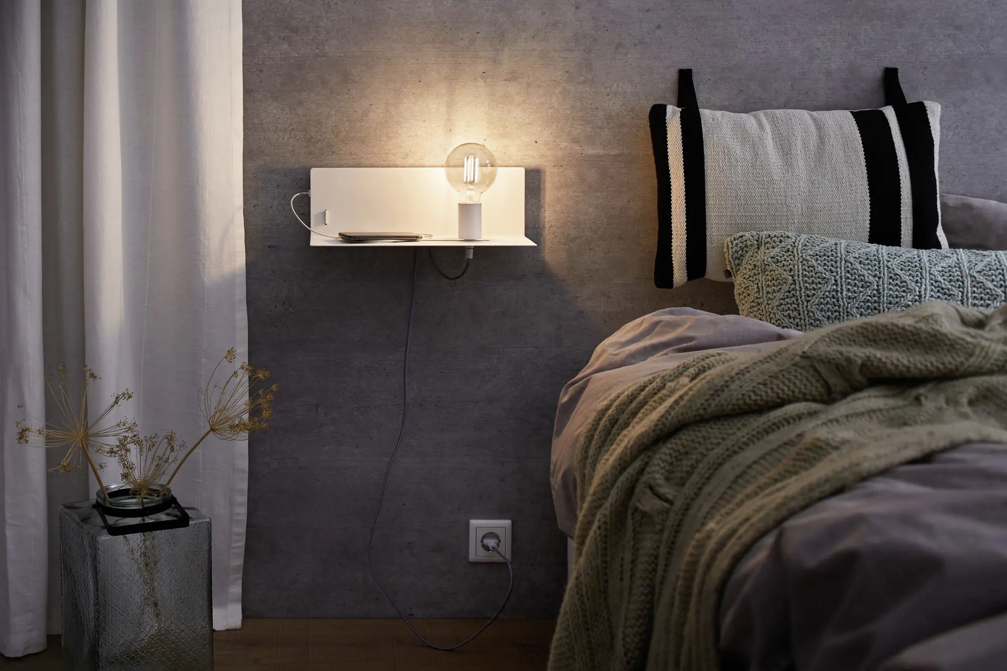 Paulmann LED Globe G95 E27 8W rauch