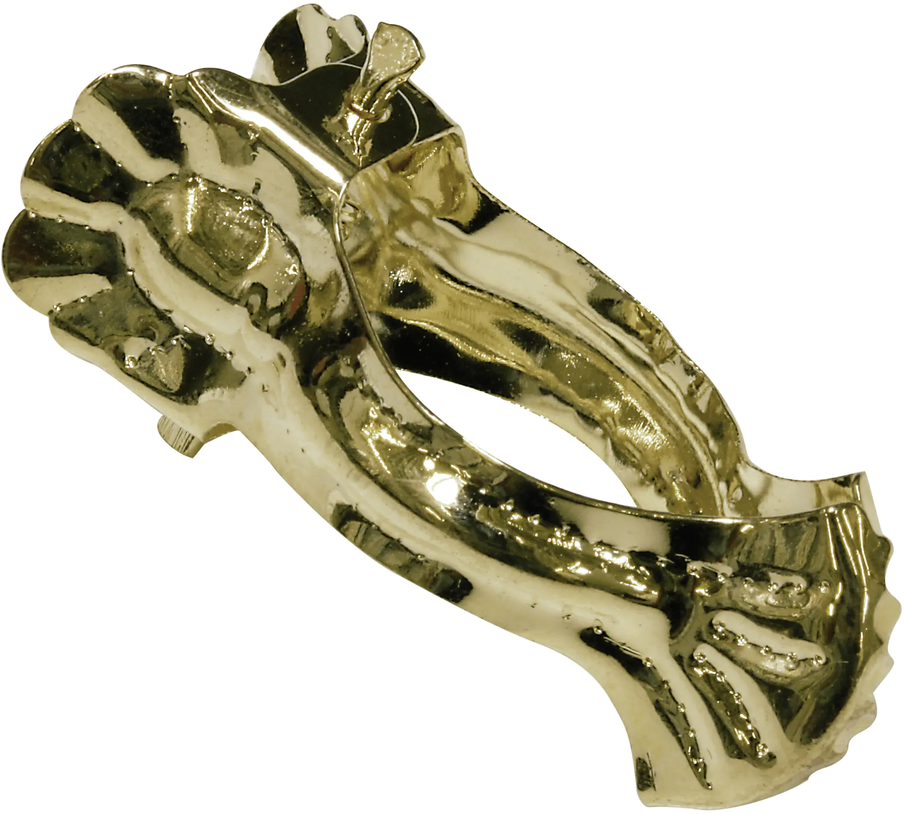 Gardinia Donauklammer 16 mm, messing, 6 Stück