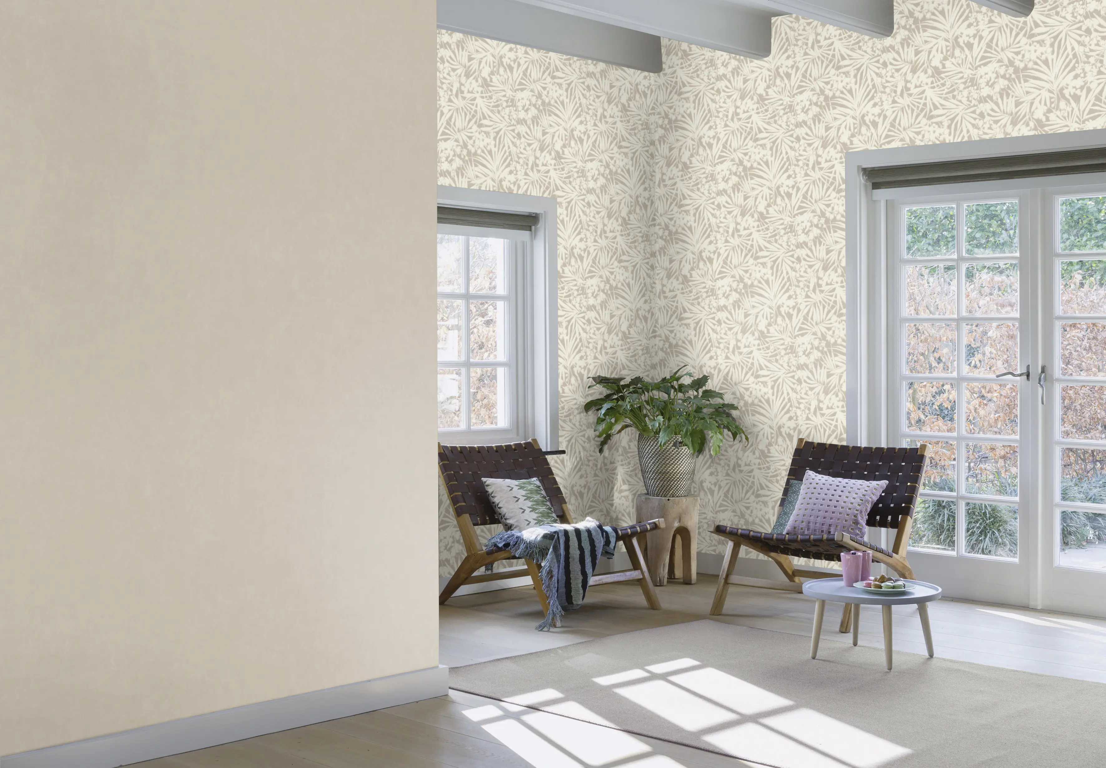 Rasch Vliestapete Paraíso Blüten creme beige 10,05 x 0,53 m