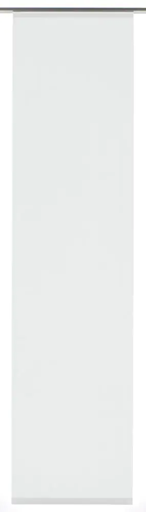 Gardinia Flächenvorhang Entry weiß 60 x 245 cm