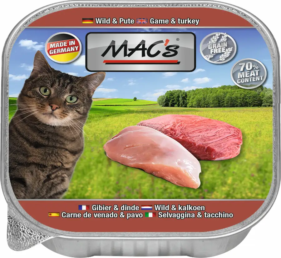 Macs Cat Wild & Pute 100 g