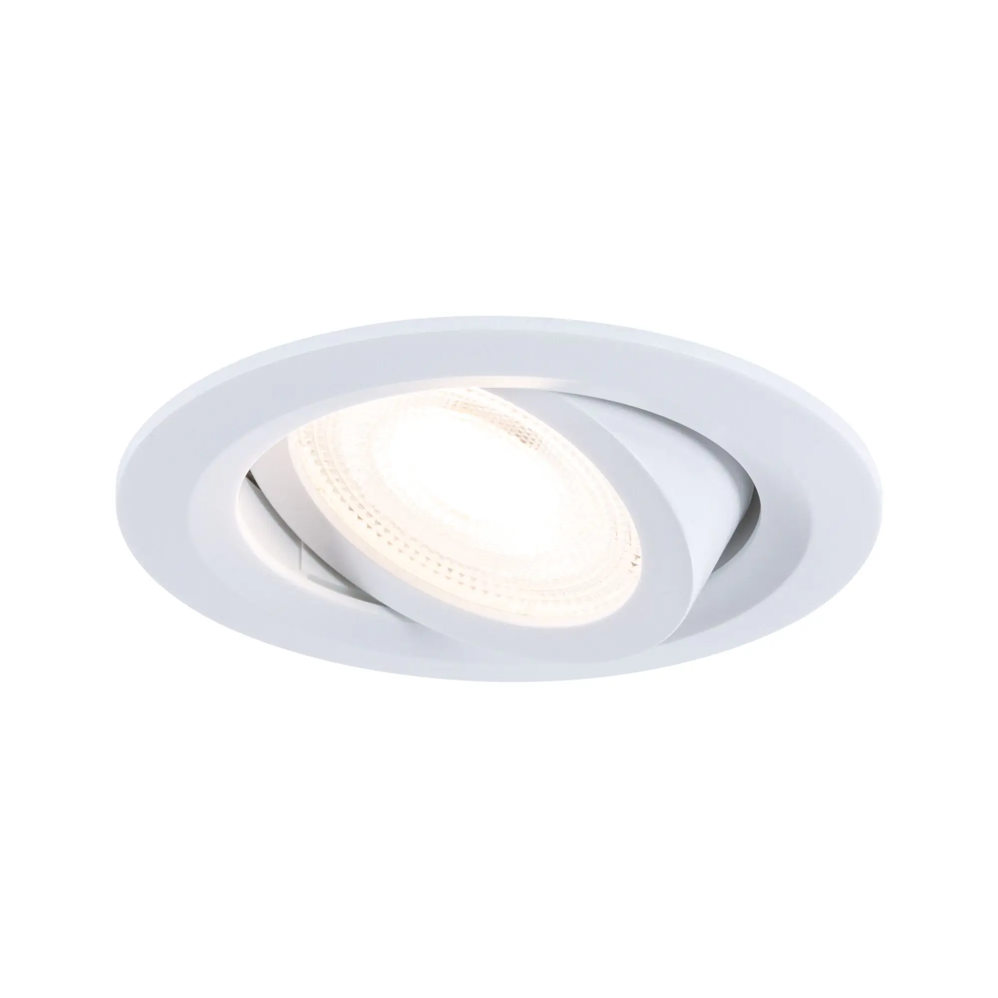 Paulmann LED-Einbauleuchte Fixed 3er Set 570 lm Ø 8,2 cm warmweiß weiß